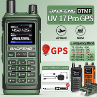 Baofeng UV-17Pro GPS Walkie Talkie 108-136MHz Air Band VHF UHF 200-260MHz 350-355MHz FM Radio Six Bands Wireless Copy Frequency