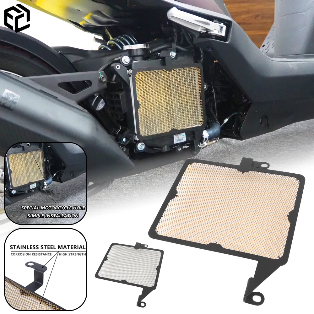 Motorcycle Radiator Guard Net Cooling Cover Grill Cover Protector Oil Cooler For SYM DRG 150 158 MMBCU Motorcycle Accessories