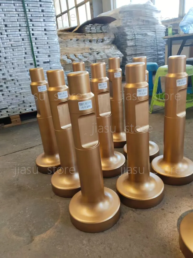 Forged Excavator Pile Driver Hammer 68, Steel Pipe Pile Driving Tool for Wood Pile, Breaker Hammer Accessory