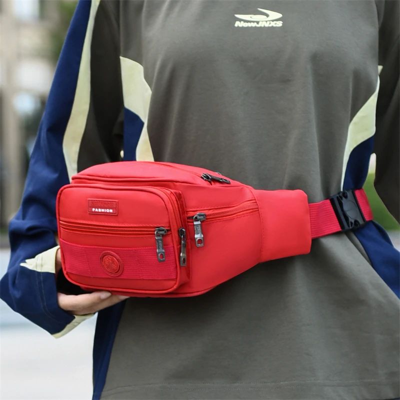 Unisex Multifunktionale Hüfttasche Große Kapazität Wasserdicht Oxford Business Pack Trendige Umhängetasche Brusttasche für Reisen Arbeit – Detail 2