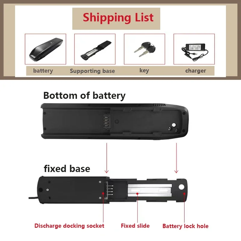 Hailong-Batería de larga duración para bicicleta eléctrica, pila de 48V, 20000MAH, para bicicleta de montaña, motocicleta eléctrica, 18650