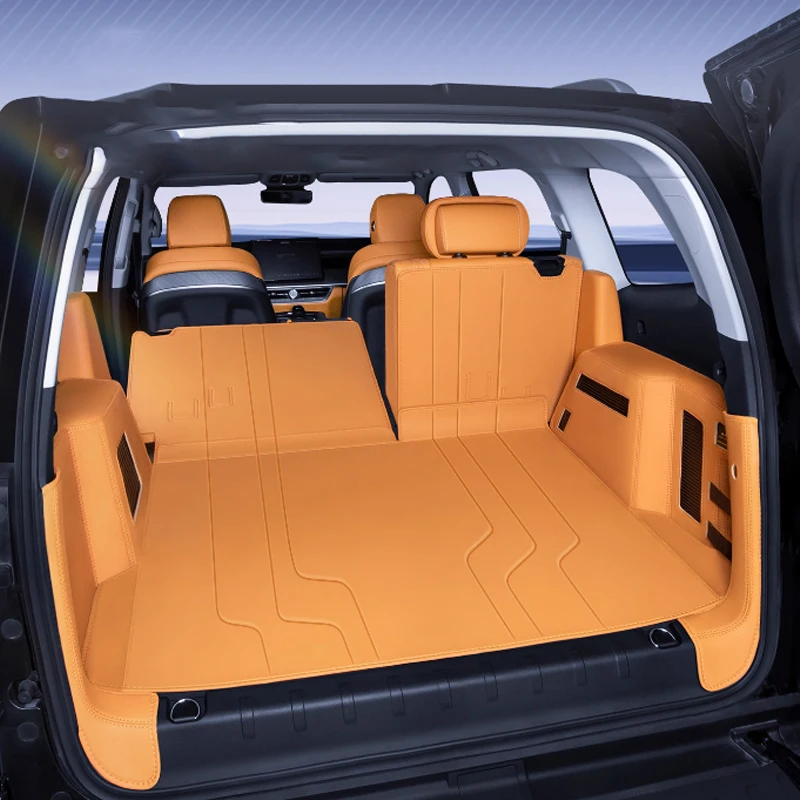 

For GWM TANK 500 Hi4z/t 2024 2025 2026 Trunk Mat Customized Fully Enclosed Trunk Cushion Car Accessories