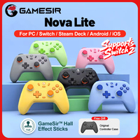 Gamesir Gamepads PC Switch 2 Controller Nova Lite Controle Hall Effective Joystick for Nintendo Switch Steam Android iOS Phone