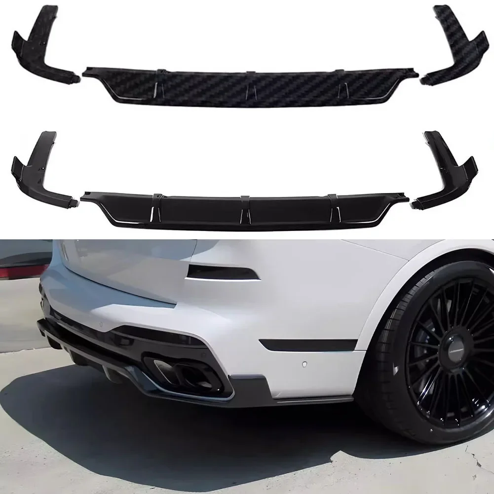 For Bmw X7 G07 2020-2024 Rear Lip Diffuser Body Kit