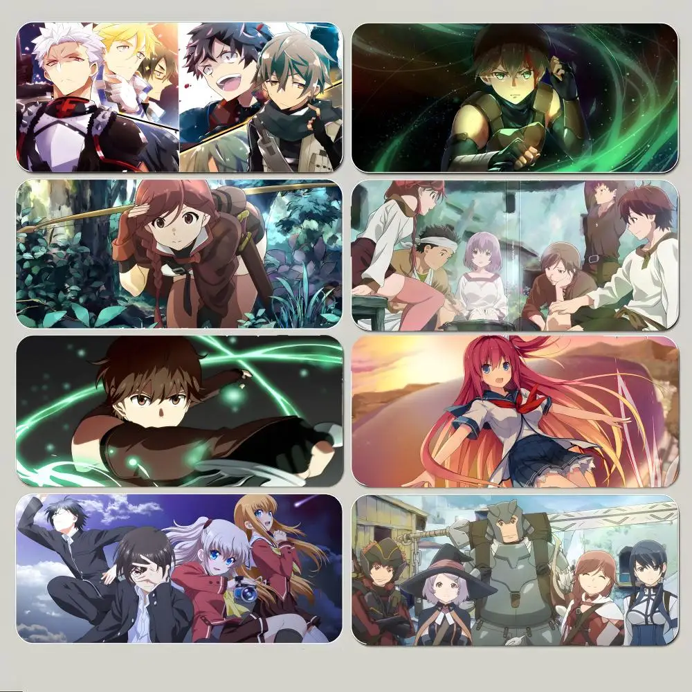 

Dark Calm Anime G-Grimgar Mouse Pad Large Gaming Mousepad with Thick Stitched Edge Non-Slip Desk Mat