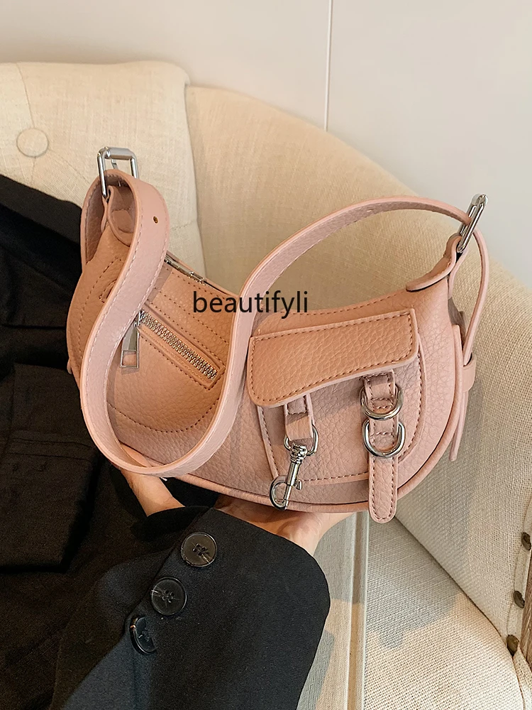 Underarm Bag Women's Summer New Trendy All-Match Dumpling Bag High Sense Minority Fashion Casual Shoulder Bag