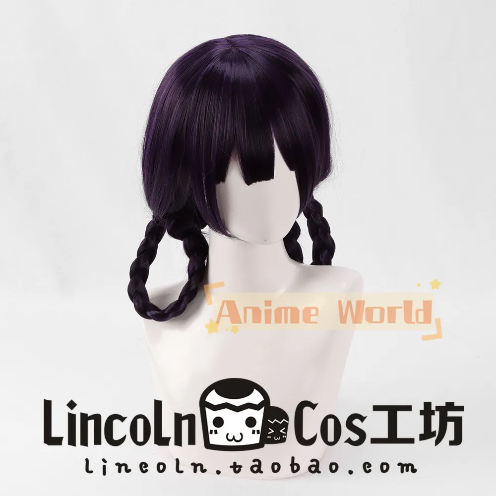 Anime Fate Shuten-doji Cosplay Wig Halloween Carnival Party Props Synthetic Hair Heat Resistant Fiber + Wig Cap