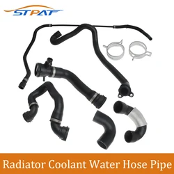 STPAT 11537585023,17128570061,17127604542 Radiator Coolant Water Hose Pipe Kit 6 Hoses for BMW 135i 335i 335xi 2007-2010