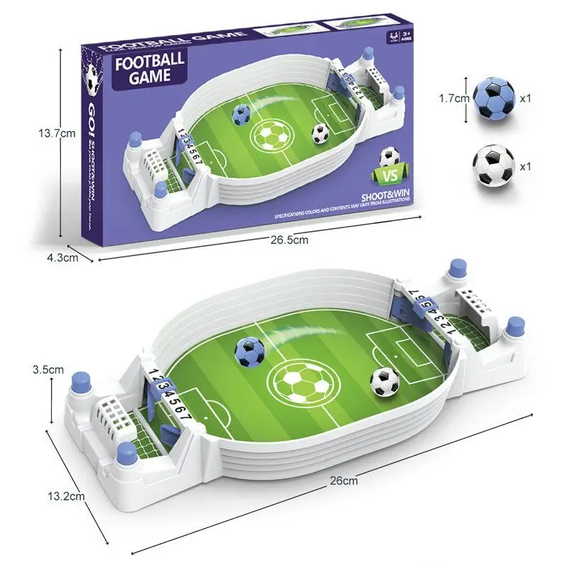 Futbolín de mesa de fútbol para fiesta familiar, juego de mesa de fútbol interactivo de escritorio, juguetes deportivos para niños, regalo de juego