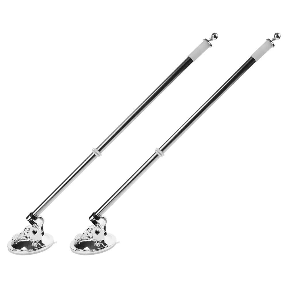 2Pcs Suction Cup Flagpole Holder Bracket Car Mount Stand Reliable Fit Small Flag Pole Car Window Use Small Flag Pole - view 4