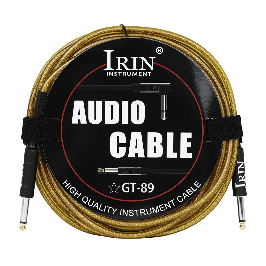 IRIN Gitarrenkabel, Drahtkabel, Klinkenleitung, Audiokabel, Rauschunterdrückungslinie, abgeschirmtes Kabel, 3/6/10 m Amp-Kabel, Gitarrenzubehör – Detail 4