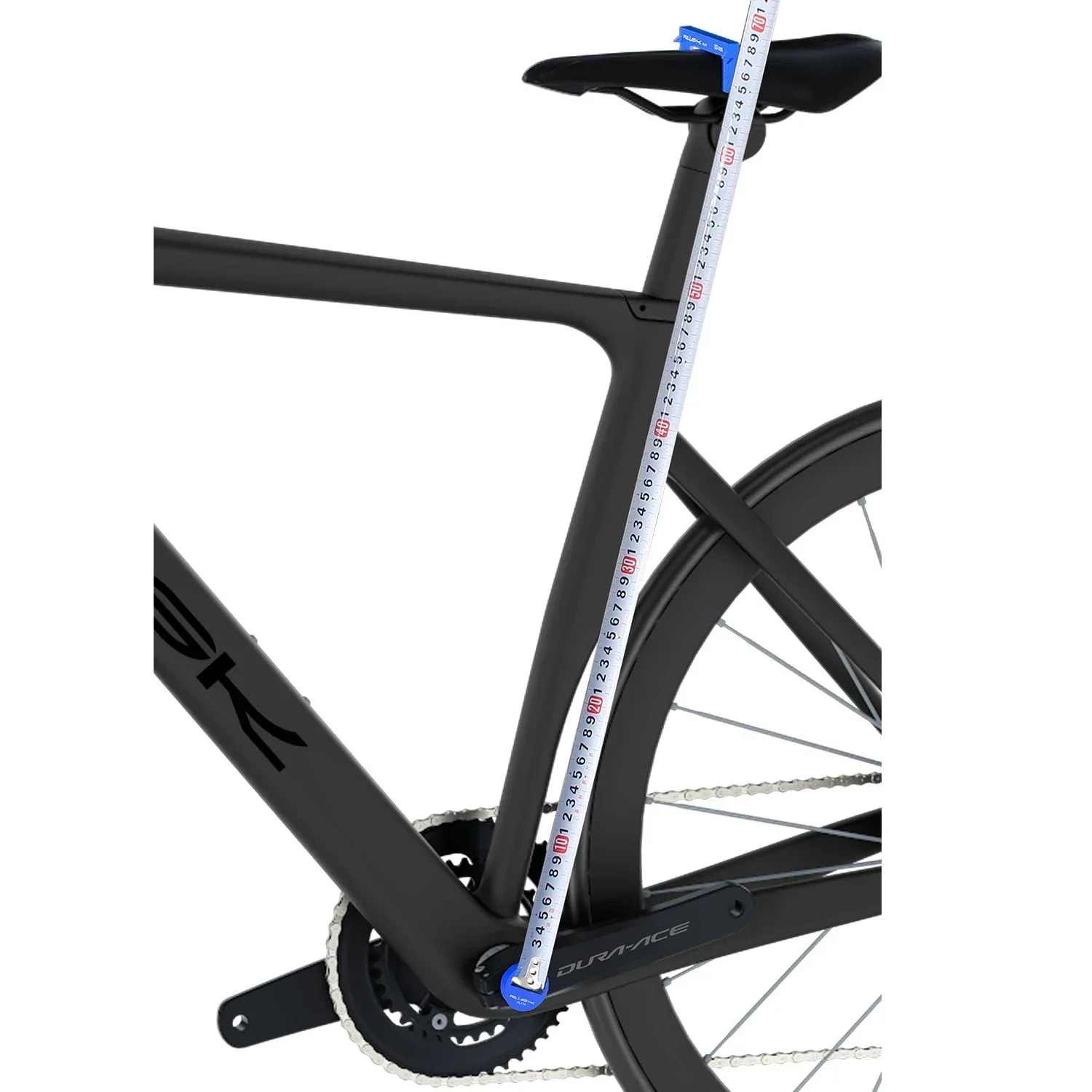 خطر دراجة وسادة مقعد الارتفاع أداة قياس سرج الدراجة المناسب قياس أسفل قوس قذيفة مركز تحديد المواقع مقياس