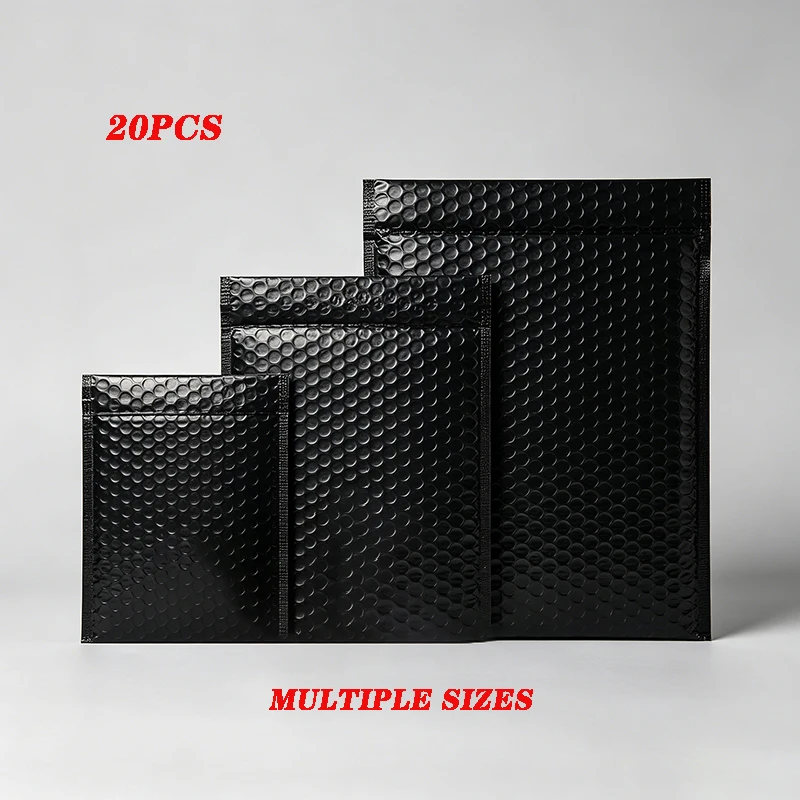 20pcs-black-pearl-envelope-bag-for-bubble-envelope-mailer-office-packaging-padded-envelopes-for-self-bag-gift-packaging