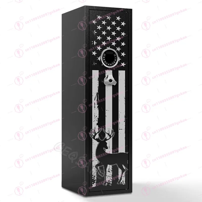Black Heavy Duty Fireproof Safe Box Welded Anti-theft Home Office Cash Jewelry Document Valuables Storage Security Locker