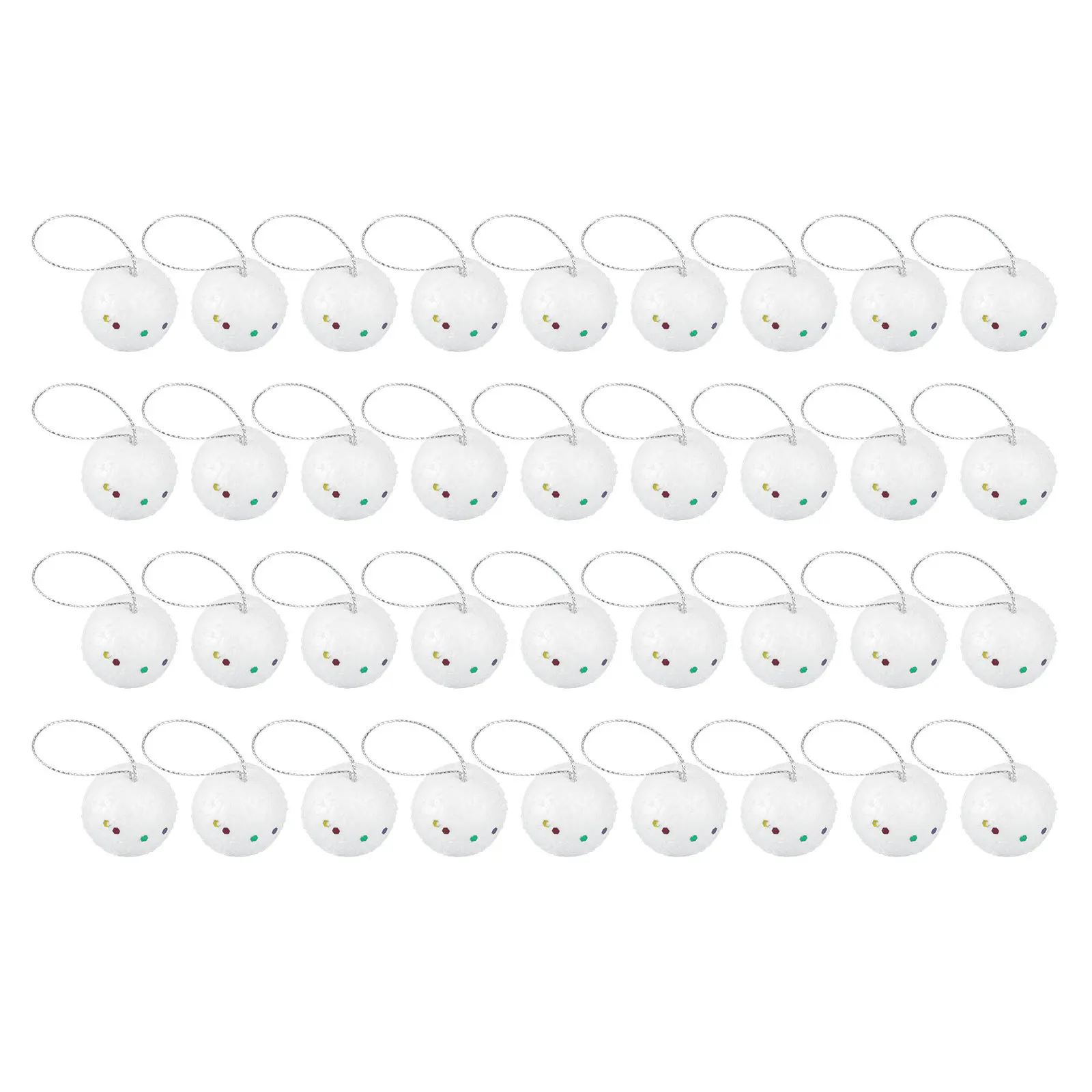 

36Pcs Xmas Snow Globe Decoration Exquisite Xmas Tree Snow Landscape Ball Festive Decor Bright Colorful Classic Christmas