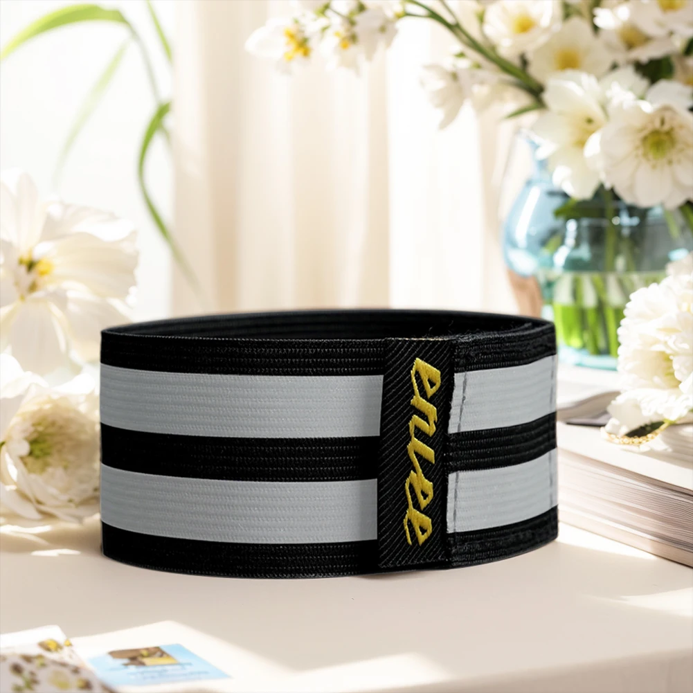 Tali Celana Bersepeda Arms Band Tali Pergelangan Tangan Reflektif Visibilitas Tinggi yang Dapat Disesuaikan untuk Olahraga Luar Ruangan Jogging