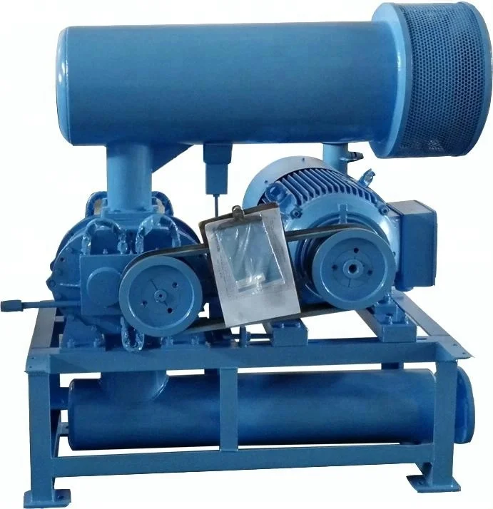 BLMSR-80 High Capacity Industrial Conveying Turbo Air Blower Pump Roots  For Fish Farming Sweage Water Treatment