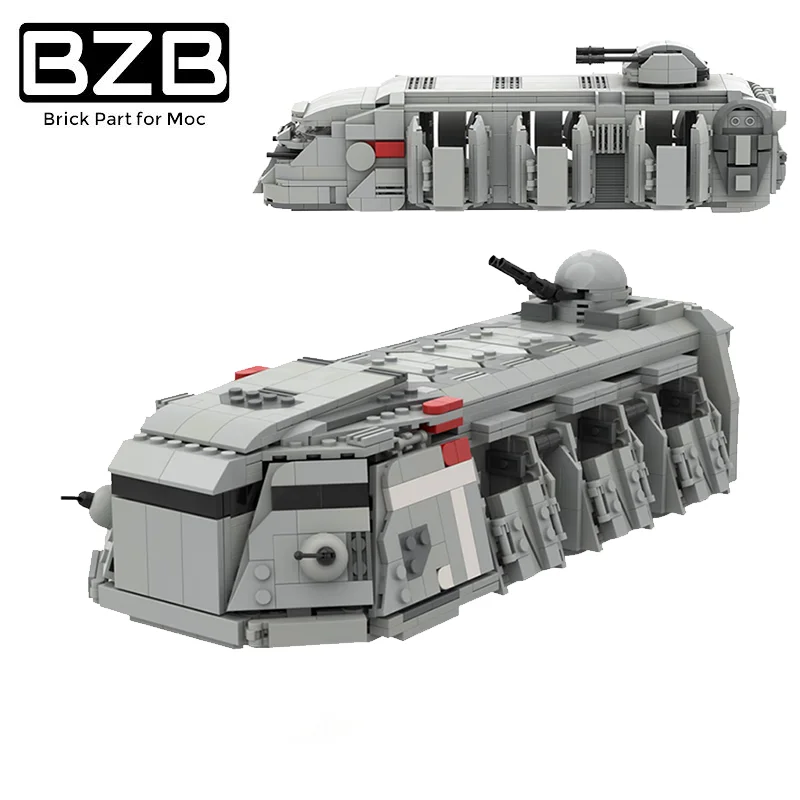 

BZB MOC War Military Empire Forces Transport Truck Airship Building Block Model Home Decoration Kid Brain Game DIY Toy Best Gift