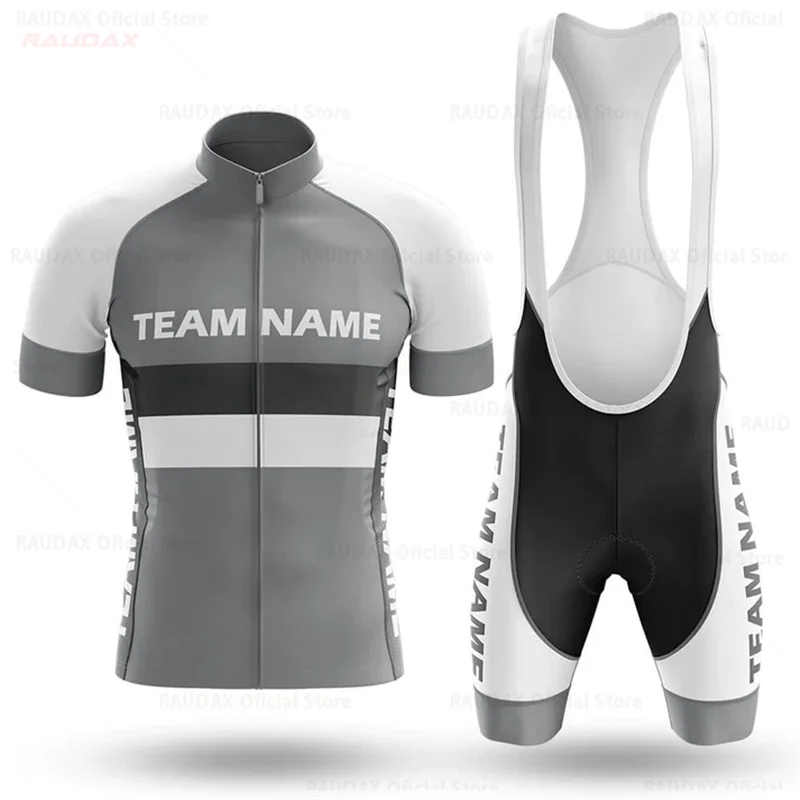 Cycling Clothing Custom Team Name Men Cycling Set Bike Clothing Breathable Anti-UV Bicycle Wear Short Sleeve Cycling Jersey Sets