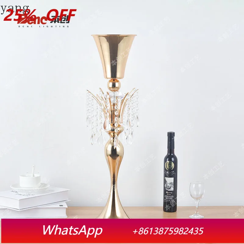 CX metal wedding props road lead mermaid wrought iron flower stand