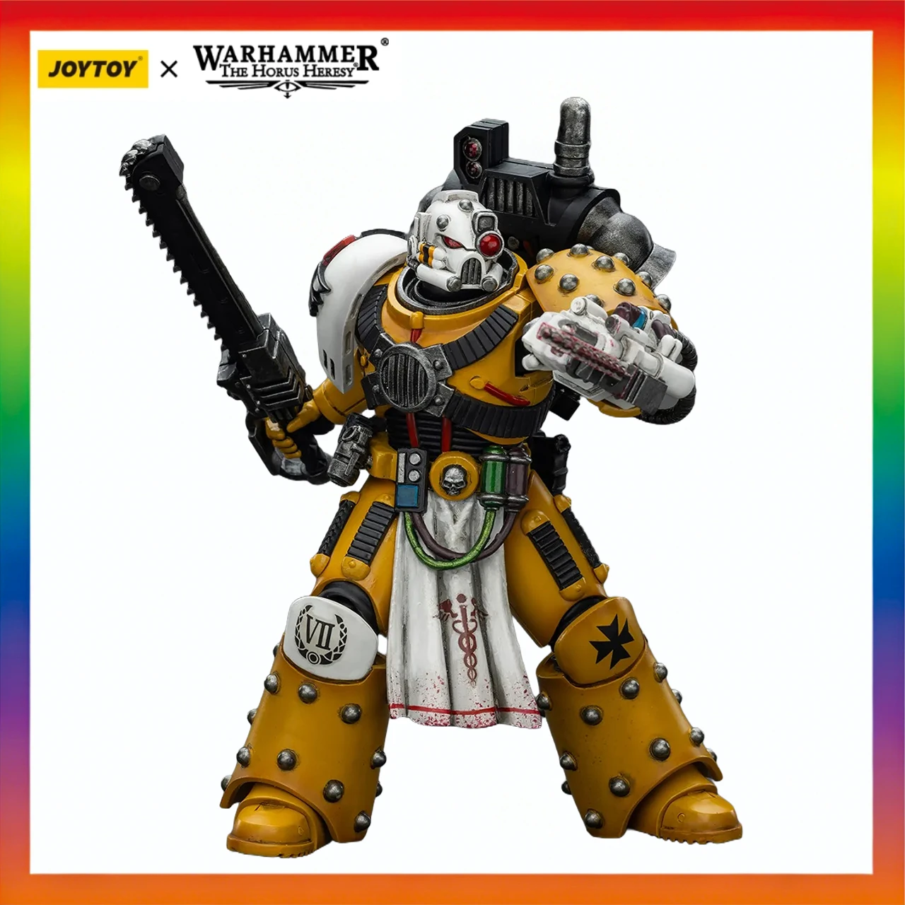 

Оригинальный JOYTOY Warhammer 40K Imperial FistsLegion Apothecary Scale1/18 Аниме Фигурка Модель Игрушка Подарочная Коллекция