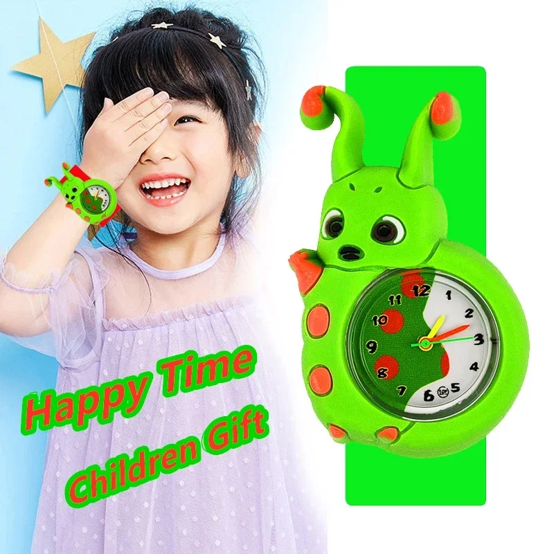 Cartoon Animal Toy Children Watch Clock Cosplay Doll Baby Sweet Gift Colorful Cute Kids Watches for Boys Girls Christmas Gift