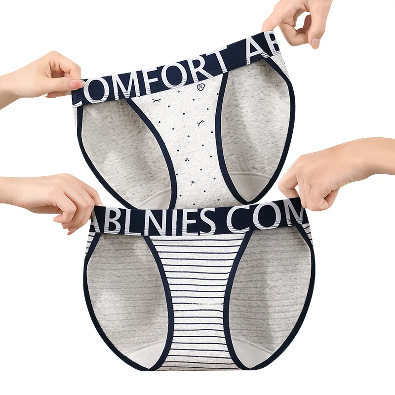 Breathable Women's Panties Set Pack Fashion Underwear Lady Sports Women's Cotton Briefs Lingerie Sexy Micro Triangular Seamless