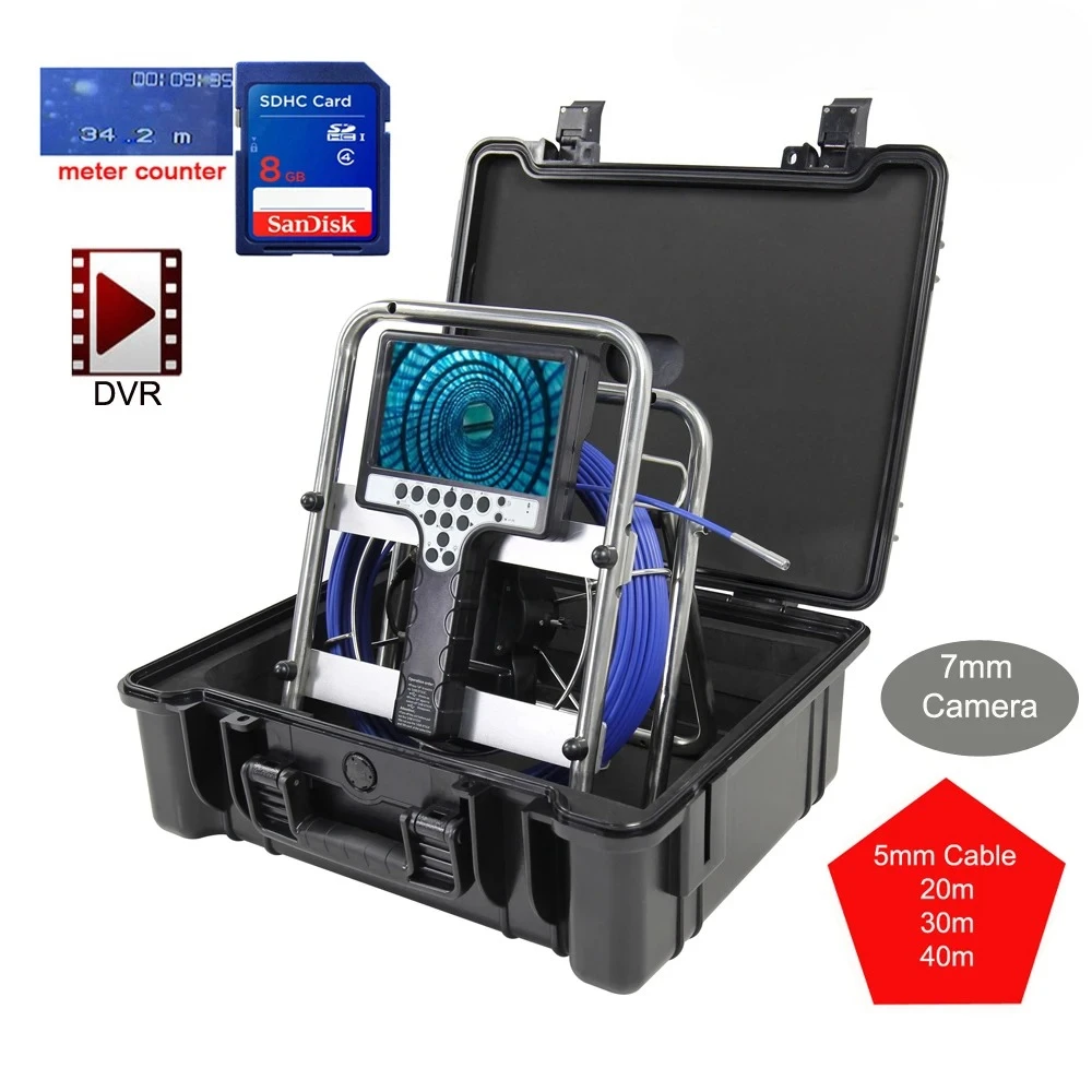 7mm   Video Borescope, Inspection System, Repair Spare Parts with Cable, Replacement for