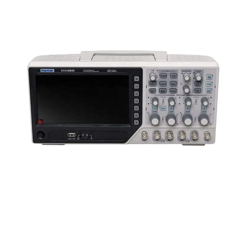 DSO4204B USB Oscilloscopes Digital 4 Channels 200Mhz 1GS/s Display Electric Osciloscopio