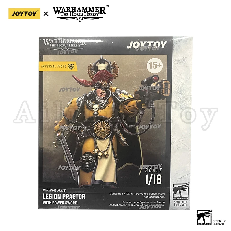 JOYTOY-figura de acción de los puños de Heresy Horus, modelo Anime de Legion Praetor y Fafnir Rann, 1/18