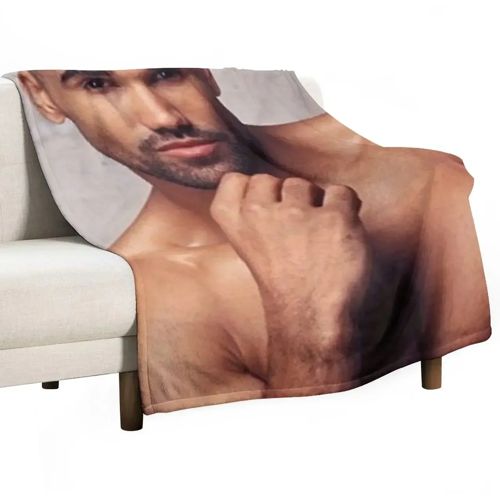 shemar moore Throw Blanket Winter beds Designers Blankets