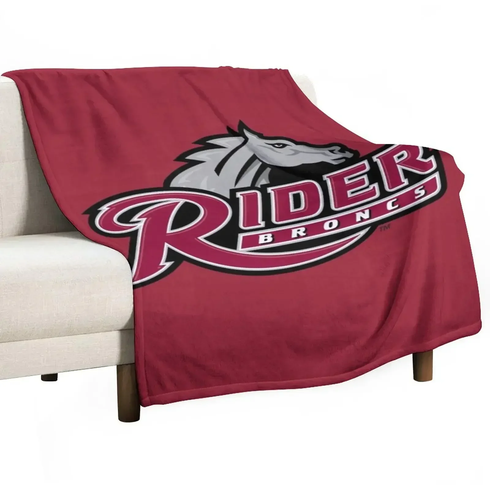 Rider Broncs Throw Blanket christmas gifts Decorative Throw warm for winter Blankets