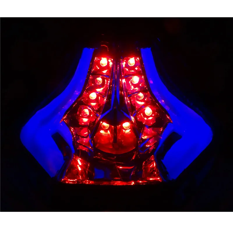 WAASE Rear Tail Light Brake Turn Signals Integrated LED Light For Yamaha MT-07 MT07 FZ07 2014 2015 2016 2017 2018 2019 2020