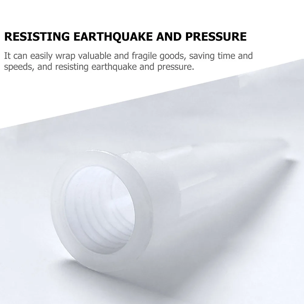 

100Pcs Caulk Filling Tool Nozzle Tips Durable for Window Door Installation Caulking Extender Glue Nozzle Replacement