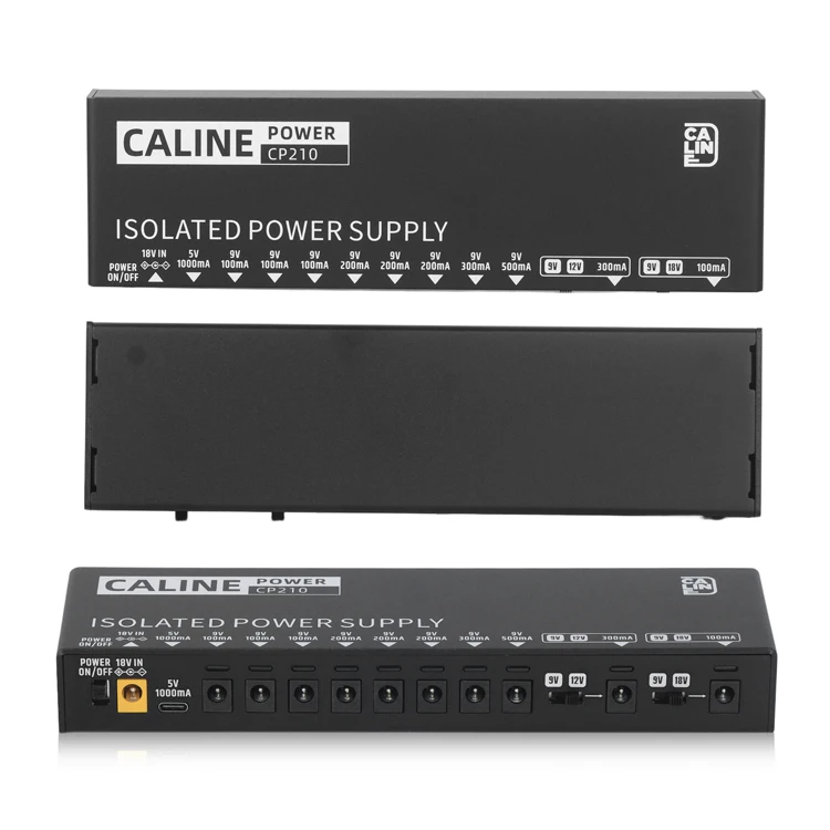 Caline CP-210 Fully Isolated 10-Output Power Supply with 9V-18V Outputs and 18V Input - view 3