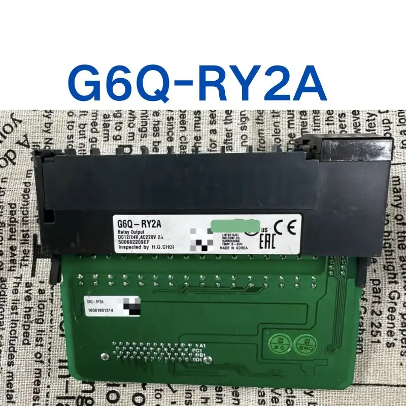 Used PLC module G6Q-RY2A  tested OK and shipped quickly