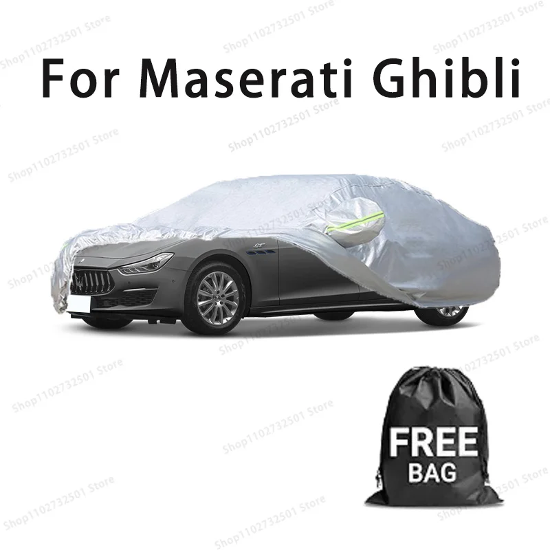 

Car cover For Maserati Ghibli Full cover Waterproof sun protection cover Scratch resistant cars accessories