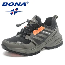 BONA-zapatillas de correr para hombre, calzado clásico para caminar, Popular, a la moda, para deportes al aire libre, 2023