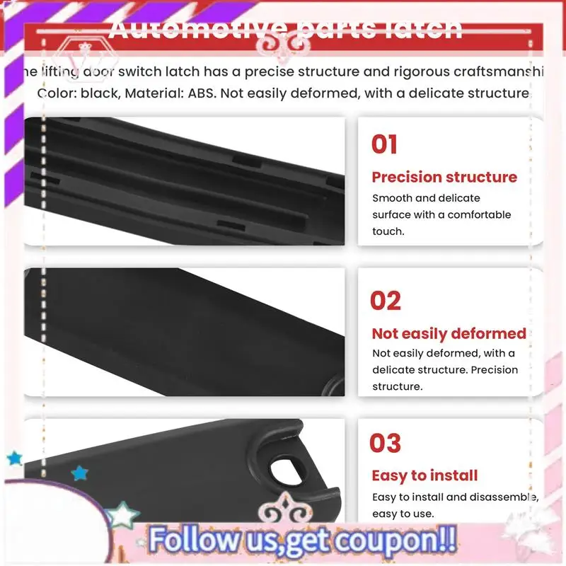 Easy To Use Trunk Hatch Liftgate Switch Latch Release Button Cover Replacement For Toyota