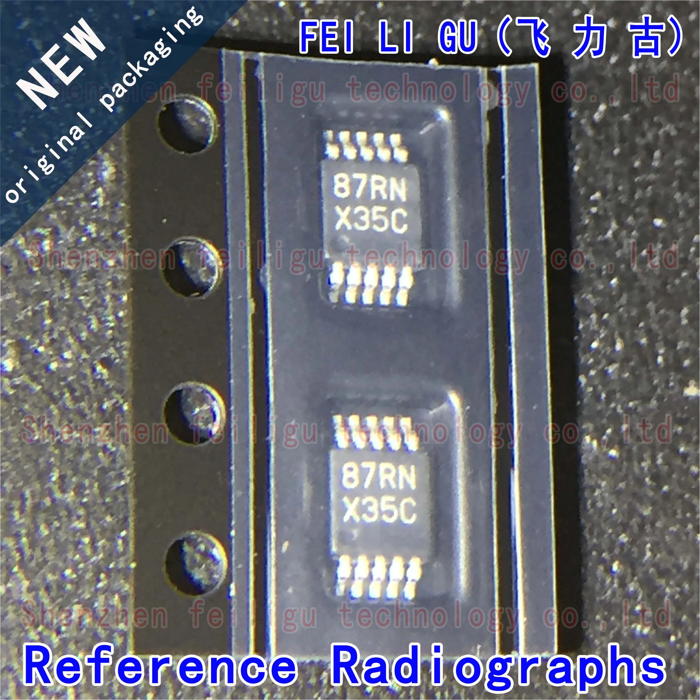 1/10/30PCS 100% New original ADC122S625CIMMX ADC122S625CIMM silkscreen:X35C package:MSOP10/VSSOP10 12-bit ADC chip