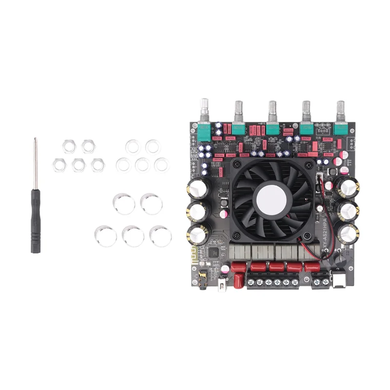 2.1 Channel Subwoofer 300Wx  2+ 600W Stereo Digital Amplifier Board Imported Tpa3255 Chip TPA3255-ELEC