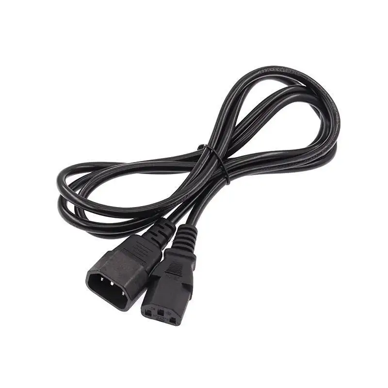 1 Stück Stromverlängerungskabel, ein Stecker und eine Buchse, 1,5 m, für Computer-Gehäuse-Verbindung. – Detail 3