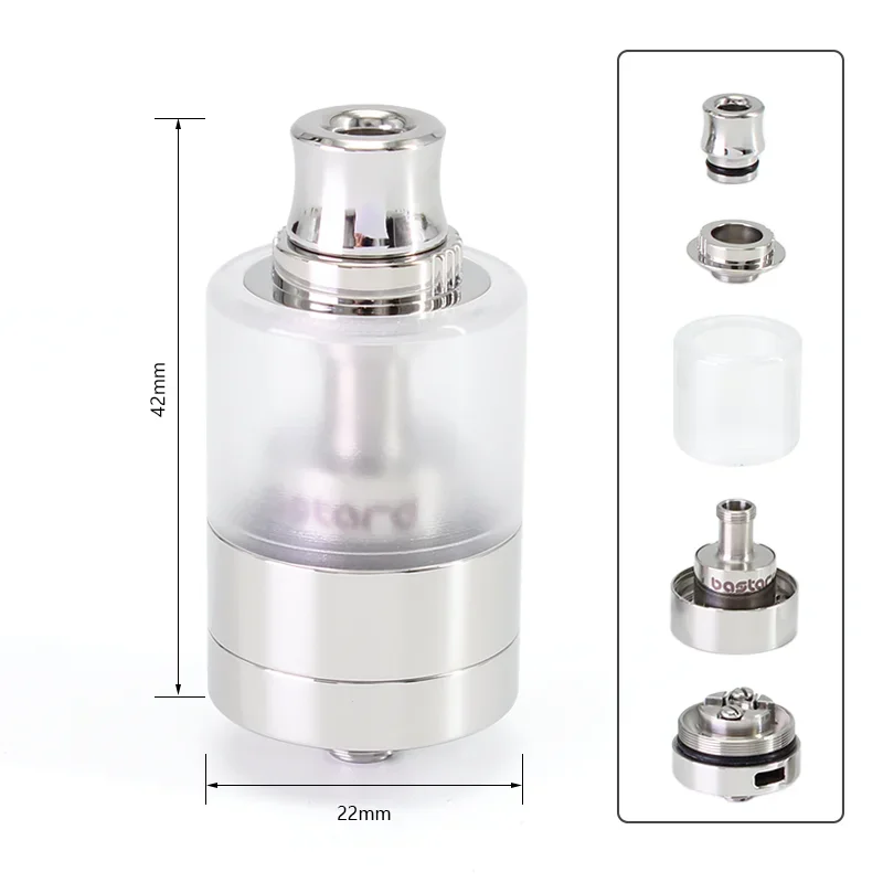 SXK Style Bastard V2 RTA 22 3.5 6 atomizer tank for coils & atomizers - gallery image 2