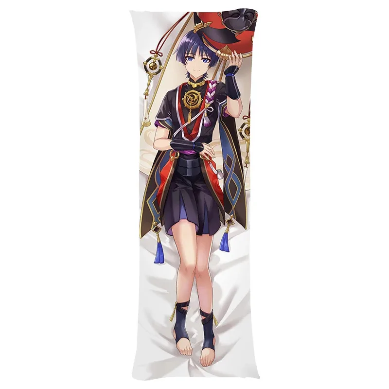 Tartaglia تأثيري Dakimakura المخدة Tartaglia Peachskin وسادة حالة العناق.. Otaku وسادة غطاء