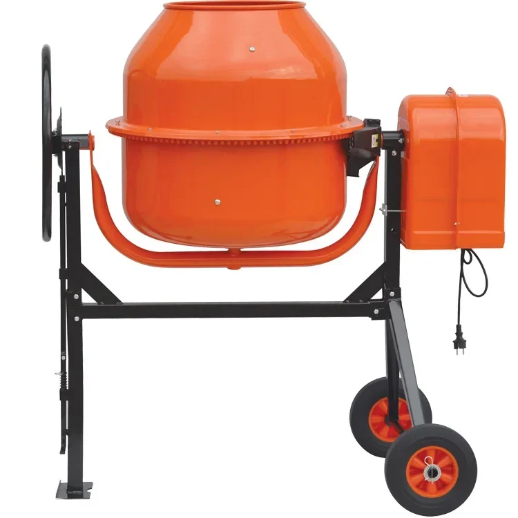 Construction equipment for concentrated fixed sand and water together, small self loading mobile concrete mixer for sale