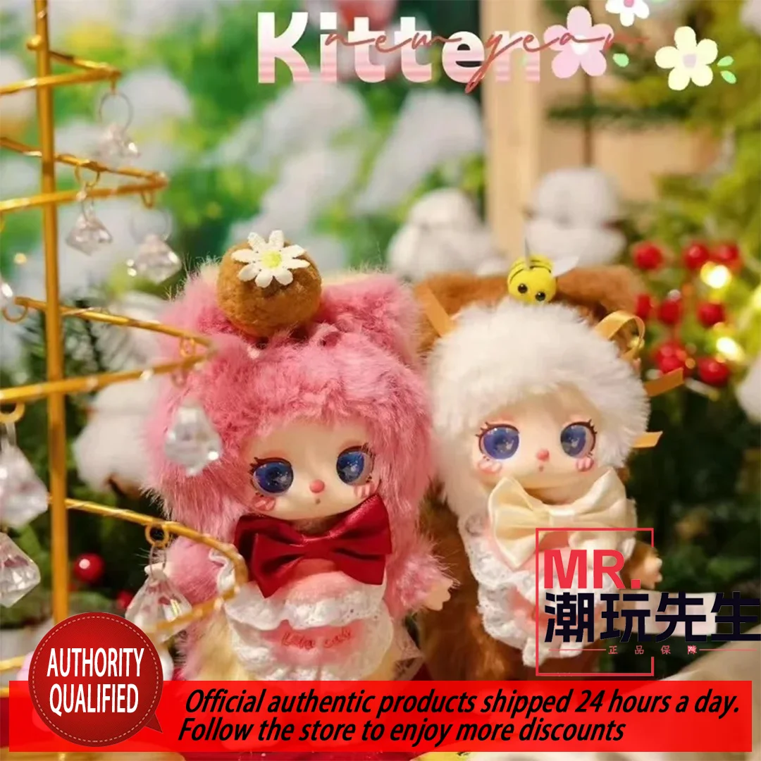 

Baby Three 4Th Generation Dessert Chef Kitten Series Trendy Blind Box Figure Pendant Gift Official Authentic