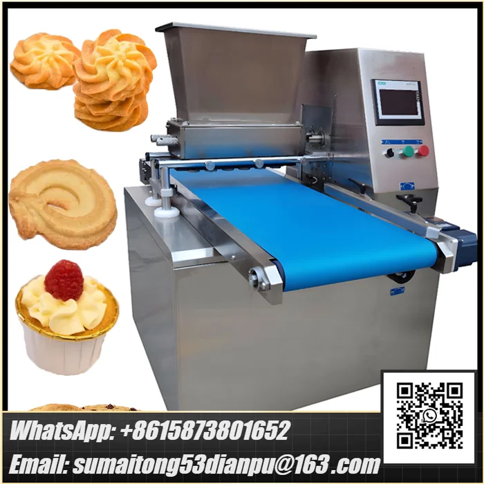 New Automatic Cookie Forming Depositor Machine with PLC Controlling System for Bakery Use Biscuit Making Machine