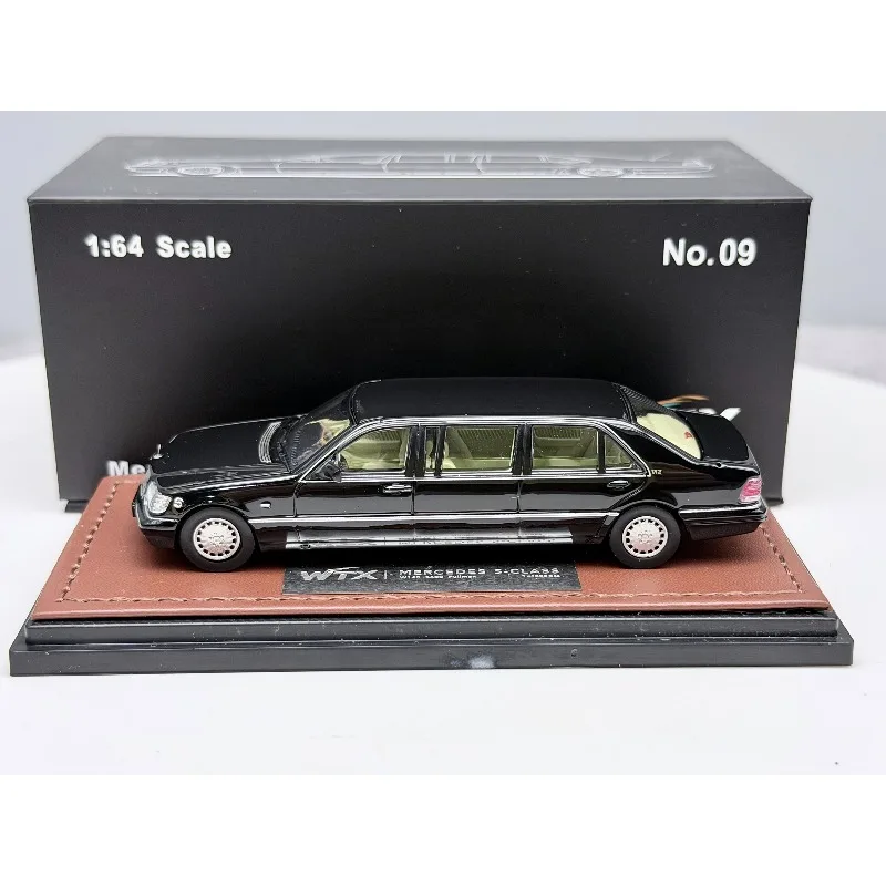 Diecast WTX 1:64 Scale BENZ S600 Extended Presidential Version W140 Alloy Car Model