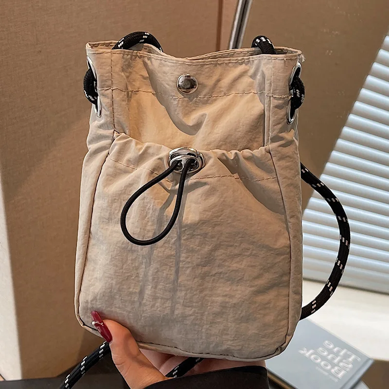 

2025 Boho Crossbody Bag - Summer Mini Phone Purse, Lightweight Nylon Shoulder Bag for Women, Trendy Small Handbag