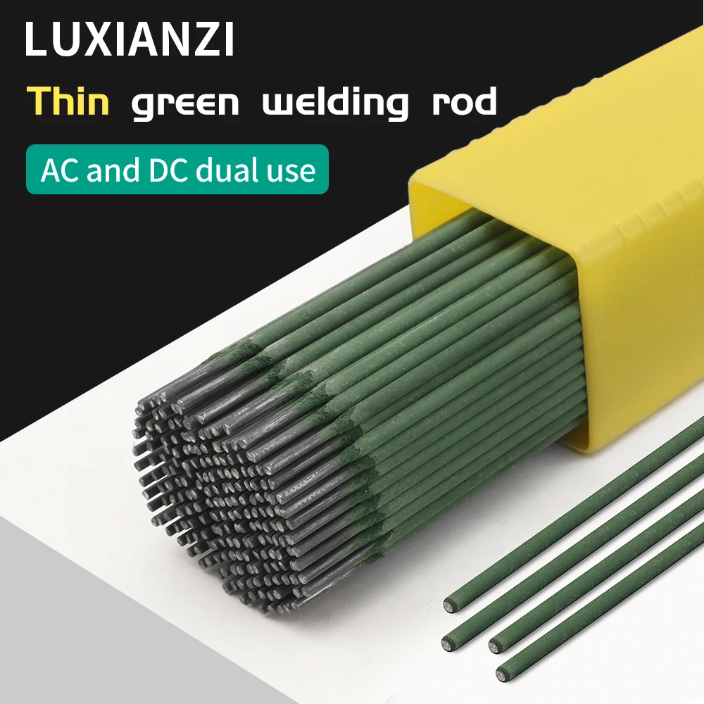 

Сварочные прутки LUXIANZI 2-200 шт., 3 мм, зеленые, для оцинкованных труб, цветной стальной черепицы, ремонта железных конструкций, низкотемпературные паяльные прутки